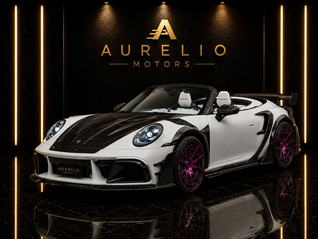 Porsche 911 992 Turbo S Cabriolet by Mansory